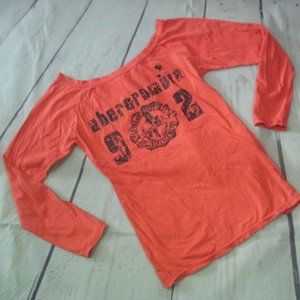 *SOLD* Abercrombie Orange Vintage Style Size  S